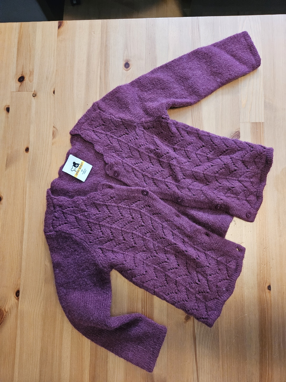 Purple sweater - 4T - guc